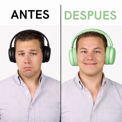 Auriculares de diadema ultra cómodos
