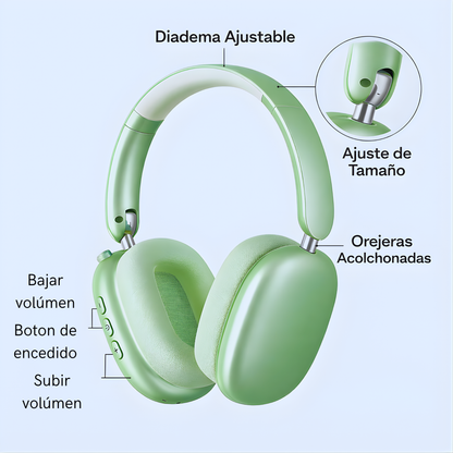 Auriculares de diadema ultra cómodos